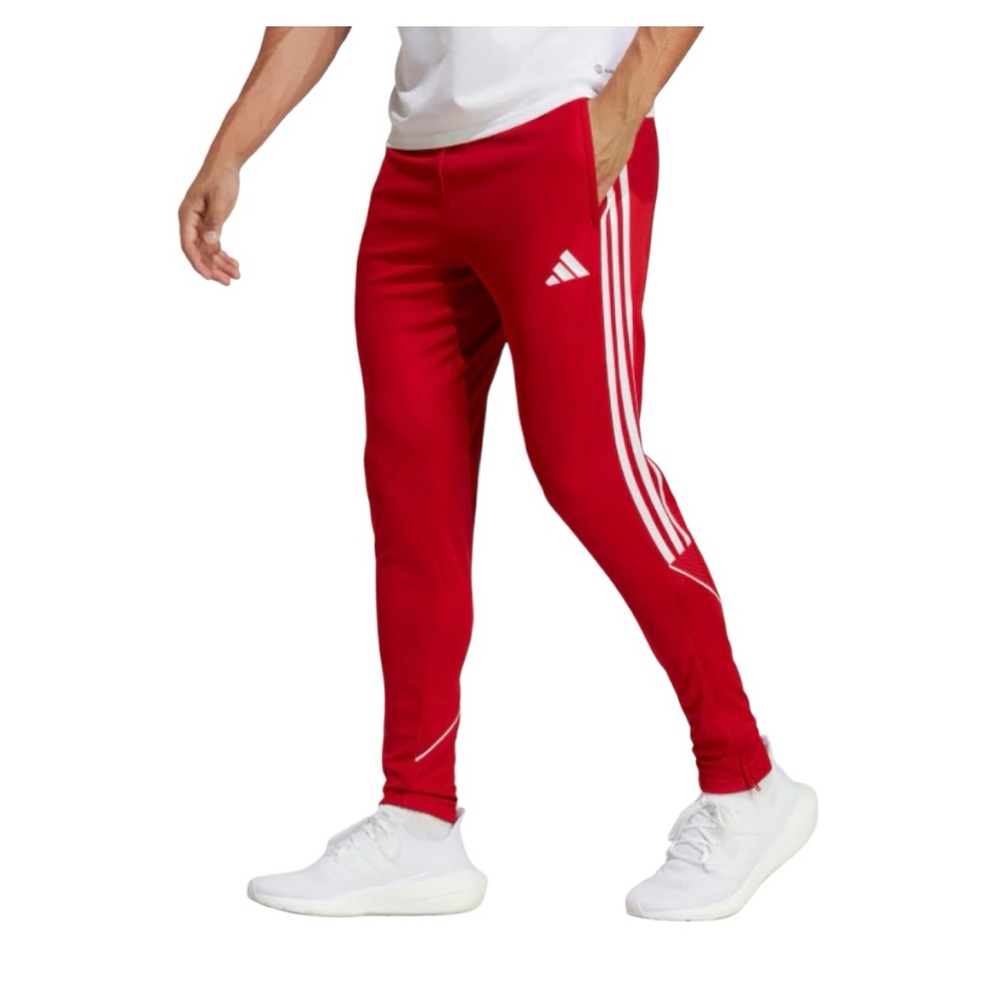 ADIDAS TIRO23 MENS PANTS RED SOCCER PANTS WORKOUT PANTS FUTBAL PANTS RED NEW